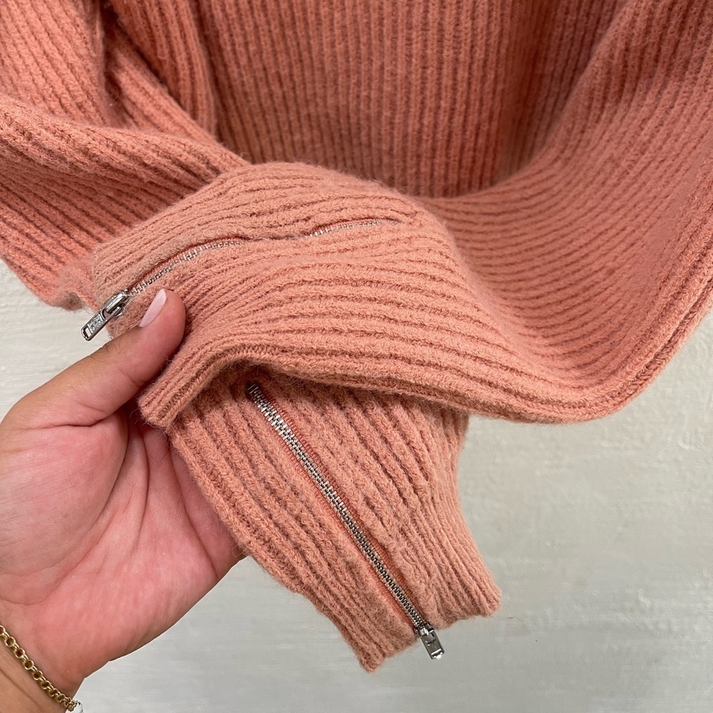 For Love and Lemons Ryan Sweater Rose - Picture 6 of 6